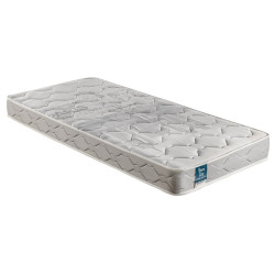 Pack Litera Metálica Vega + 2 Colchones Visco City Pardo - ColchonesDeCasa