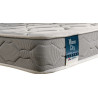 Pack Litera Metálica Vega + 2 Colchones Visco City Pardo - ColchonesDeCasa